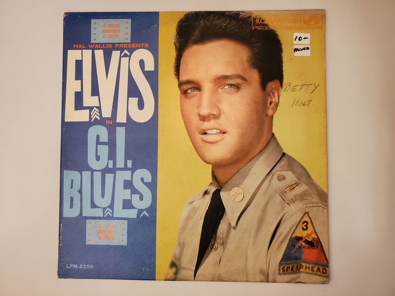 Elvis Presley G.I. Blues vinyl record
